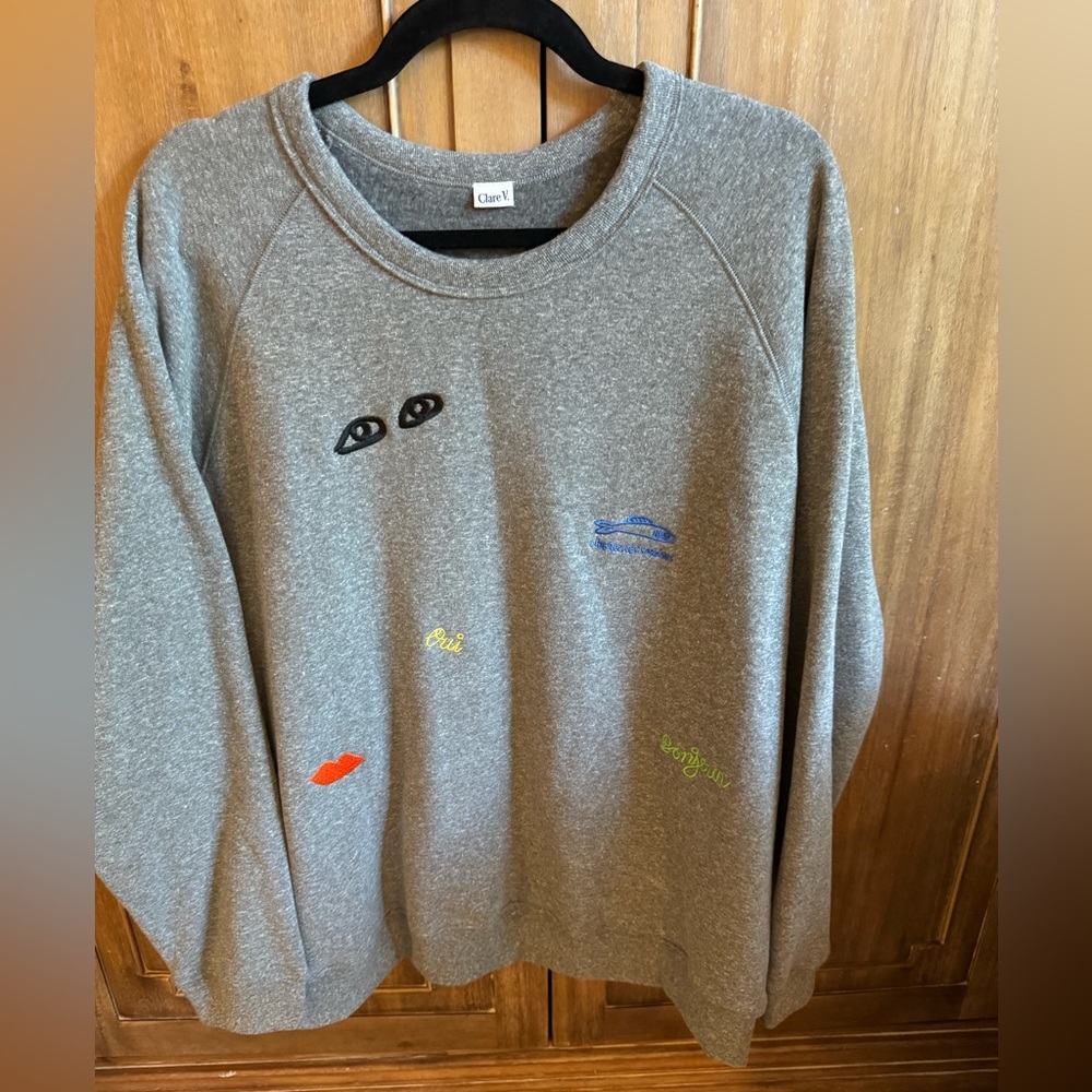 Clare V women’s sweatshirt